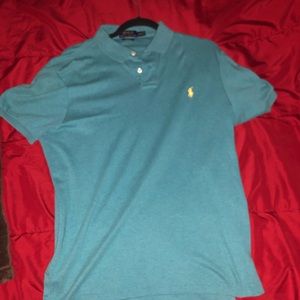 Teal short sleeve Polo shirt